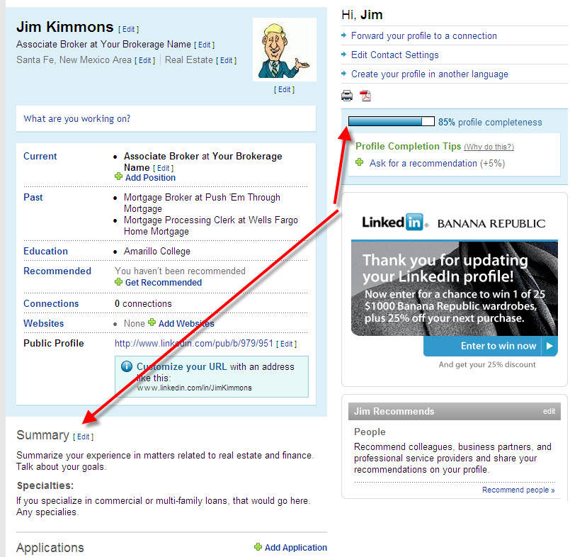 Linkedin Progress bar