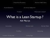 What Is A Lean Startup?